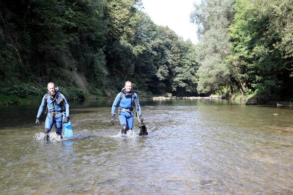 Les plongeurs à nouveau à la recherche de Maëlys 