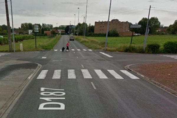 L'accident mortel s'est produit à ce carrefour à Isbergues