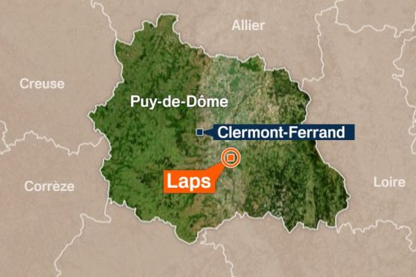Commune de Laps dans le Puy-de-Dôme