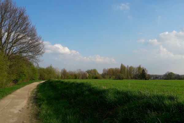 La couleur du ciel ce dimanche 2 avril dans le Nord