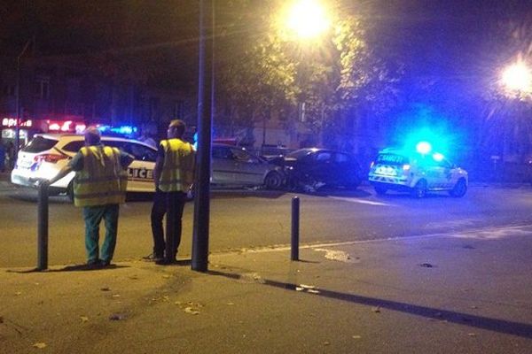 L'accident s'est produit Boulevard Lascrosses