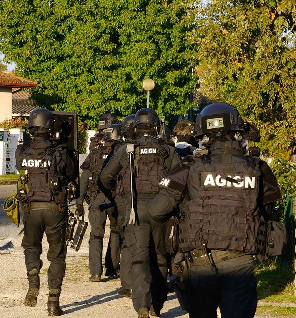 Les interpellations ont eu lieu avec le concours du GIGN