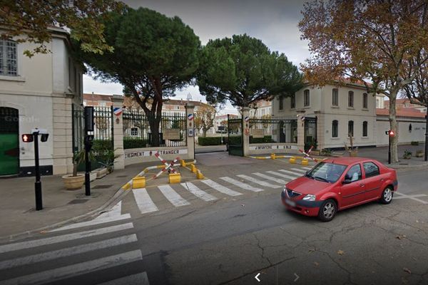 Les cinq légionnaires jugés à Marseille étaient basés à la caserne de la légion étrangère de Nîmes - Photo d'illustration