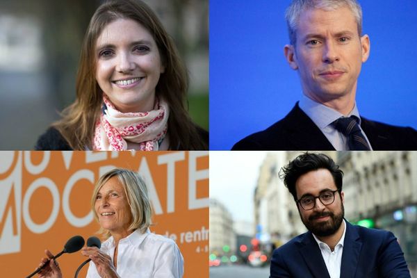 Aurore Bergé, Franck Riester, Marielle de Sarnez et Mounir Mahjoubi.