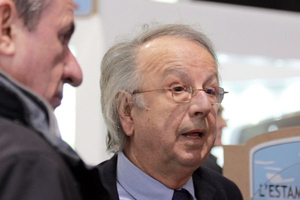 Patrick Herr, président de l'Armada, a inauguré le stand à la Foire de Rouen.