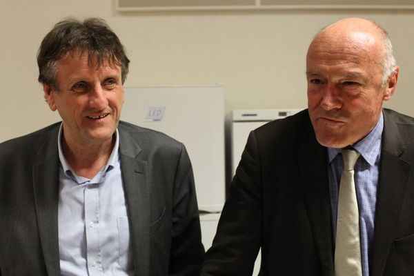 Jean-François Macaire et Alain Rousset