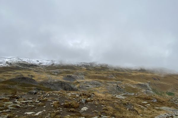 Le col de la Bonette ce lundi matin.