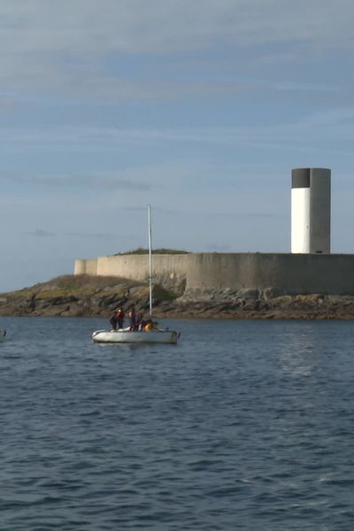 6 années de travaux pour restaurer Fort Cigogne sur l'Archipel des Glénans.