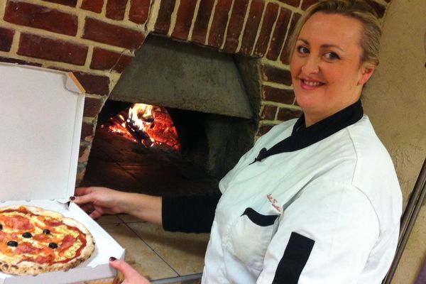 Adeline est arrivée 1ère pour sa calzone