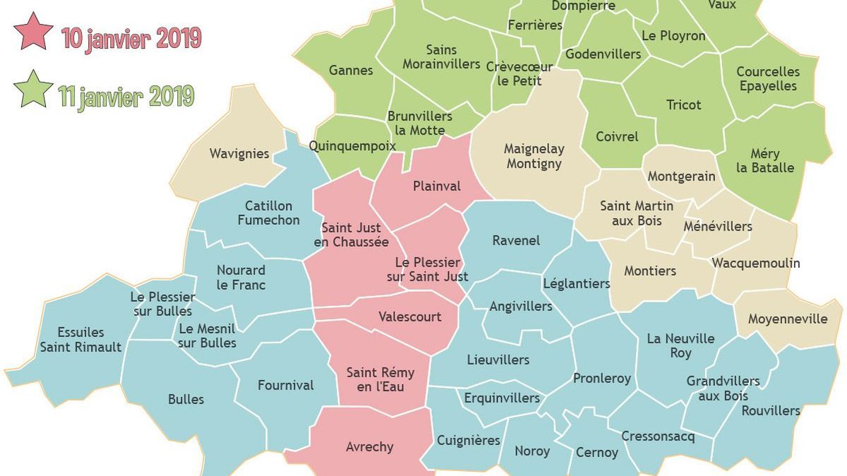 Les Points De Collecte Des Sapins De Noel En Picardie