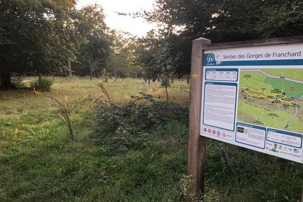 Les détenus se sont évadés dans les environs du secteur des Gorges de Franchard.