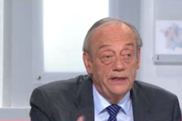 Michel Heinrich, député-maire (UMP) d'Epinal sur le plateau de La Voix Est Libre Lorraine.