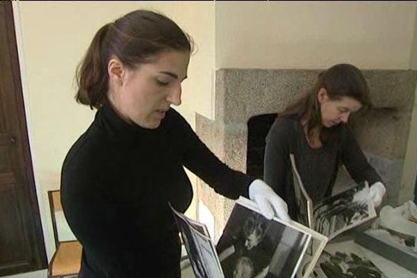 La présentation des photos d'Ann Wickes, au musée de Vire