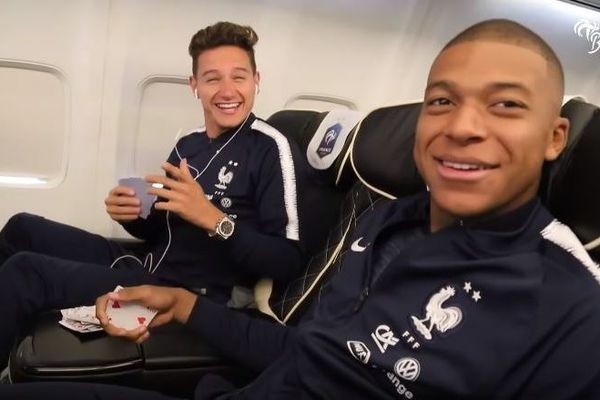 Florian Thauvin et Kylian Mbappé