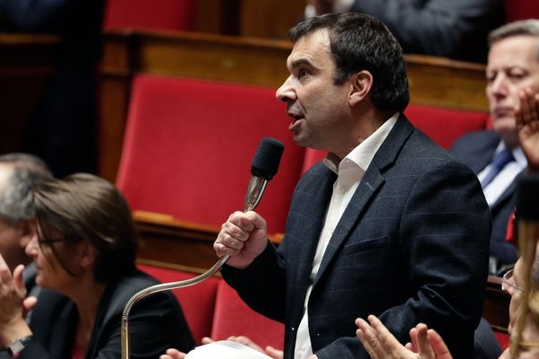 Le député du Loiret, Richard Ramos, lors des questions au gouvernement à l'Assemblée nationale, en janvier 2019. 