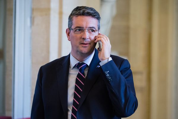 Yannick Moreau, élu maire de la commune nouvelle des Sables d'Olonne, le 2 janvier 2019