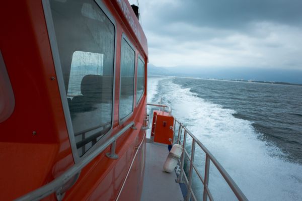 Un bateau de la SNSM a été dépêché pour tenter de sauver le jeune apnéiste.