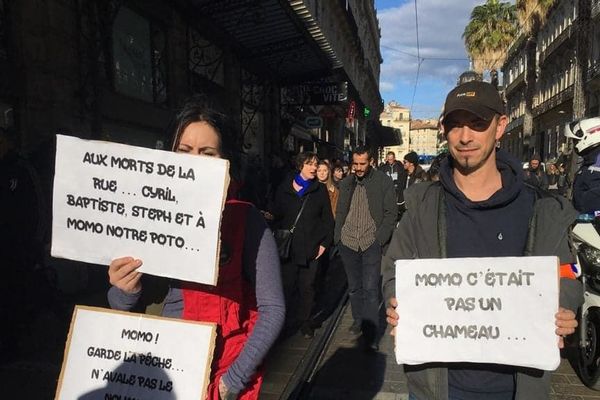 Une marche en hommage à "Momo" organisée à Montpellier.