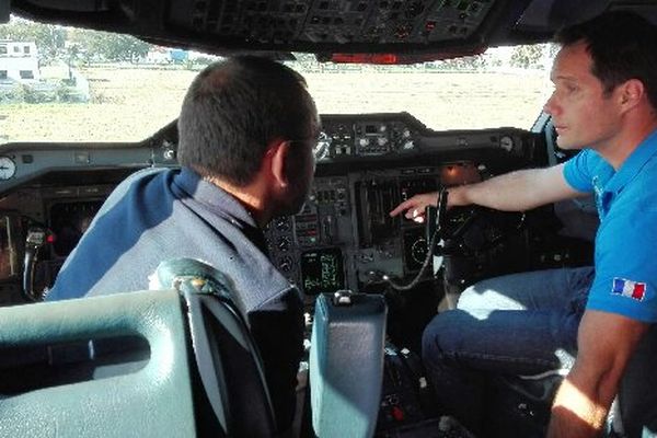 Thomas Pesquet à bord de l'avion Zéro-G