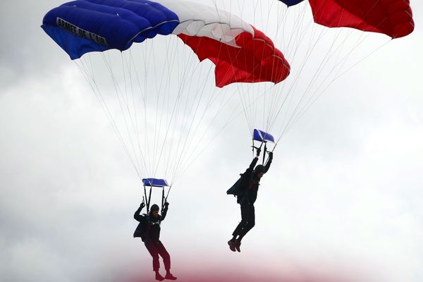 Dans un ciel de 14 juillet.