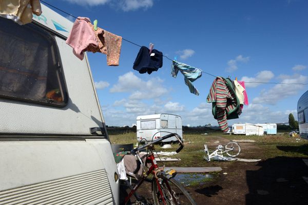 La commune de Machecoul va-t-elle réellement accueillir 500 caravanes suite au démantèlement d’un camp de Roms à Nantes, photo d'illustration