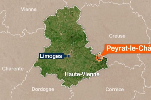 Un incendie s'est déclaré ce matin à Peyrat-le-Chateau.