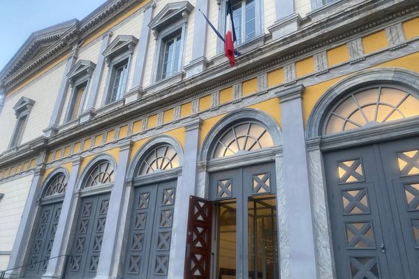 Le palais de justice de Bastia.