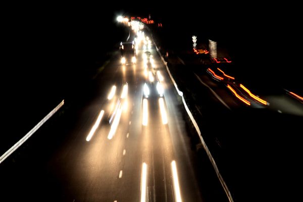 Le cycliste roulait à contresens sur la bande d'arrêt d'urgence (image d'illustration)