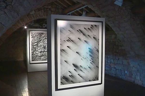 Sainte-Enimie (Lozère) - Exposition des photos de la planète Mars - août 2018.