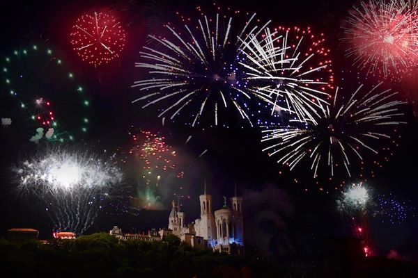 Illustration de feu d'artifice.