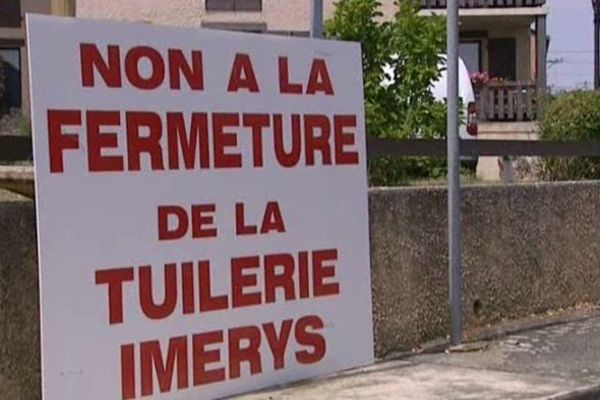 La lutte pour sauver la tuilerie de Blajan a mobilisé toute la commune. 