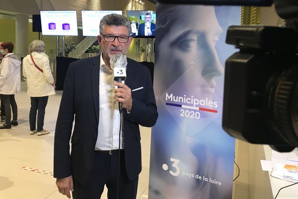 Luc Bouard réélu à La Roche-sur-Yon, le 28 juin 2020