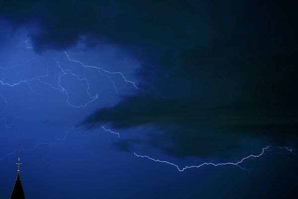 En Centre-Val de Loire, le risque d'orage fort annoncé pourrait être localisé particulièrement dans le Nord de la région.