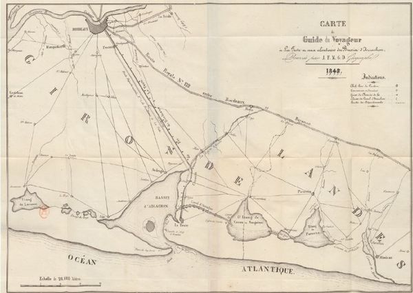 Bassin D Arcachon Le Canal Des Landes Faisait Partie D Une Strategie Des Allemands Pendant La Seconde Guerre Mondiale