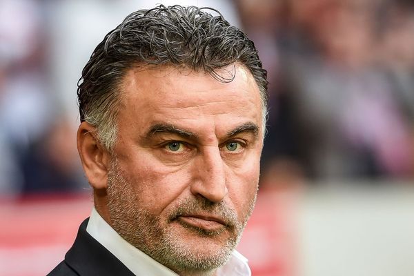 Christophe Galtier, entraîneur du LOSC, le 28 avril 2018