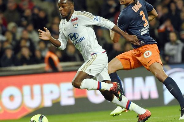 Maxwell Cornet lors d'un match contre Montpellier, le 8 avril dernier. 