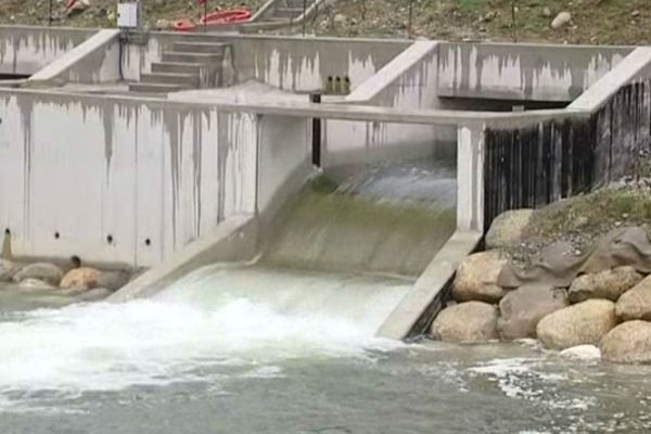 Barrage du Rizzanese, le 22 février