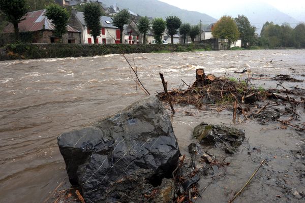 Le secteur aux alentours de Saint-Beat avait été fortement touchée par les inondations en juin 2013.