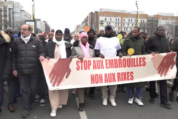 Plusieurs centaines de personnes unies derrière plusieurs bannières entre Ivry et Paris, mais un espoir : celui de mettre fin aux violences entre jeunes.