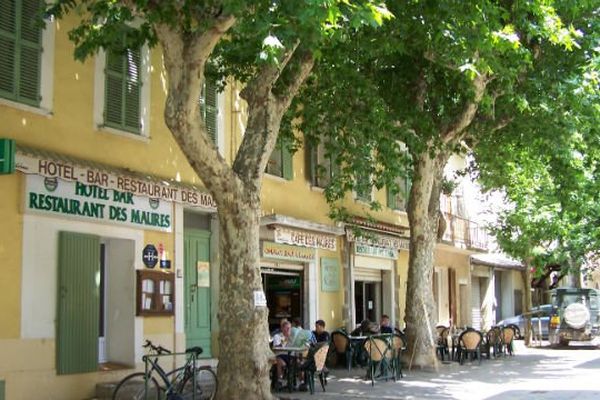 Collobrières, une commune du Haut Var.