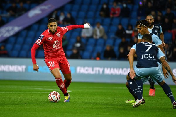 Here against Le Havre, Yassine Benzia is worthy of the confidence of his trainer. 