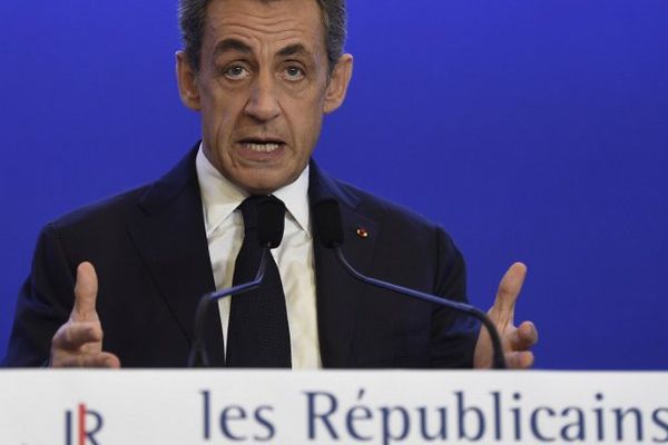 Nicolas Sarkozy, ce dimanche soir.