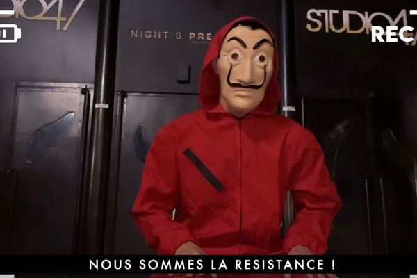 A Nice, des étudiants parodient la Casa de Papel pour rouvrir le High Club !