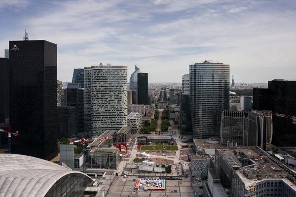 Le quartier d'affaires de La Défense, près de Paris.