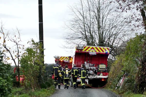 Rapidement sur place à Sénaillac-Latronquière (Lot), , les pompiers ne sont pas parvenus à sauver le nonagénaire