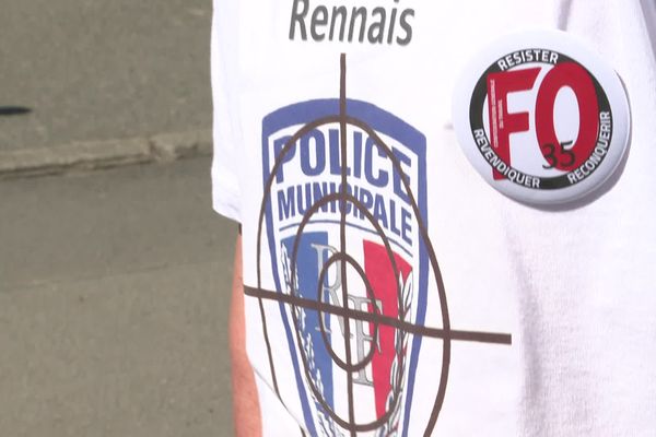 Les policiers municipaux de Rennes réclament plus de moyens de protection.