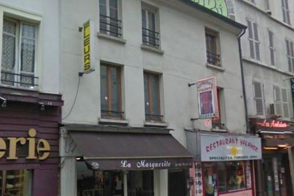 Immeuble du 141 rue Charonne dans le XIe arrondissement de Paris évacué cette nuit.