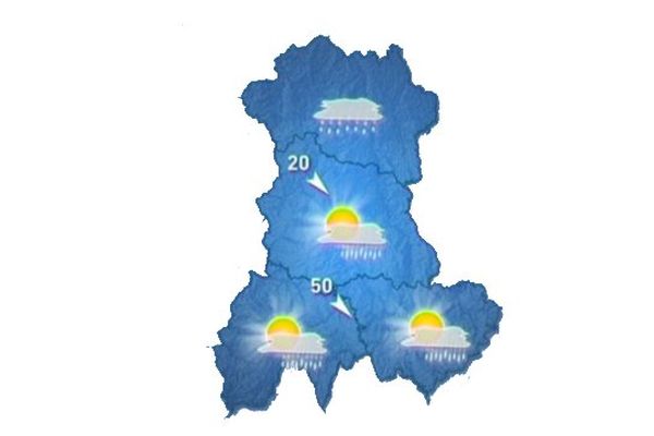 Prévision météo pour le 29 juillet 2014 en Auvergne