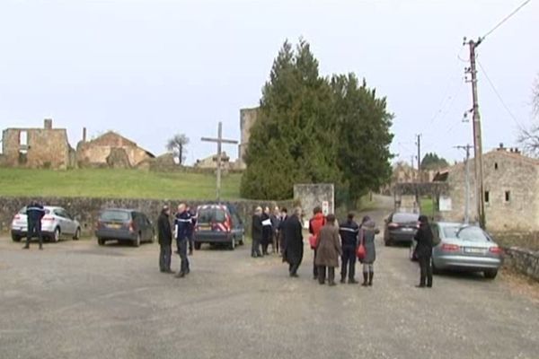 Les enquêteurs sont arrivés à Oradour mardi.