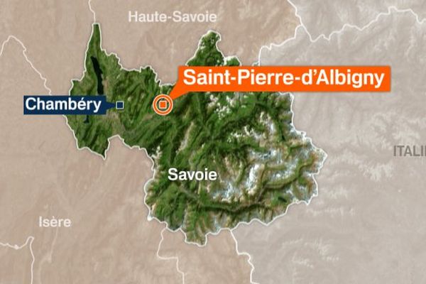 Saint-Pierre-d'Albigny, en Savoie.